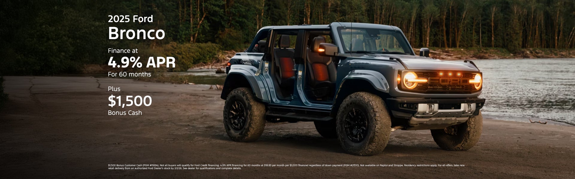 2025 Ford Bronco Models