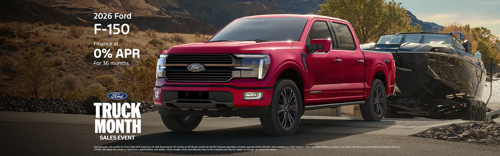 2026 Ford F-150 Models