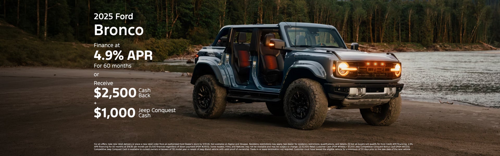 2025 Ford Bronco Models