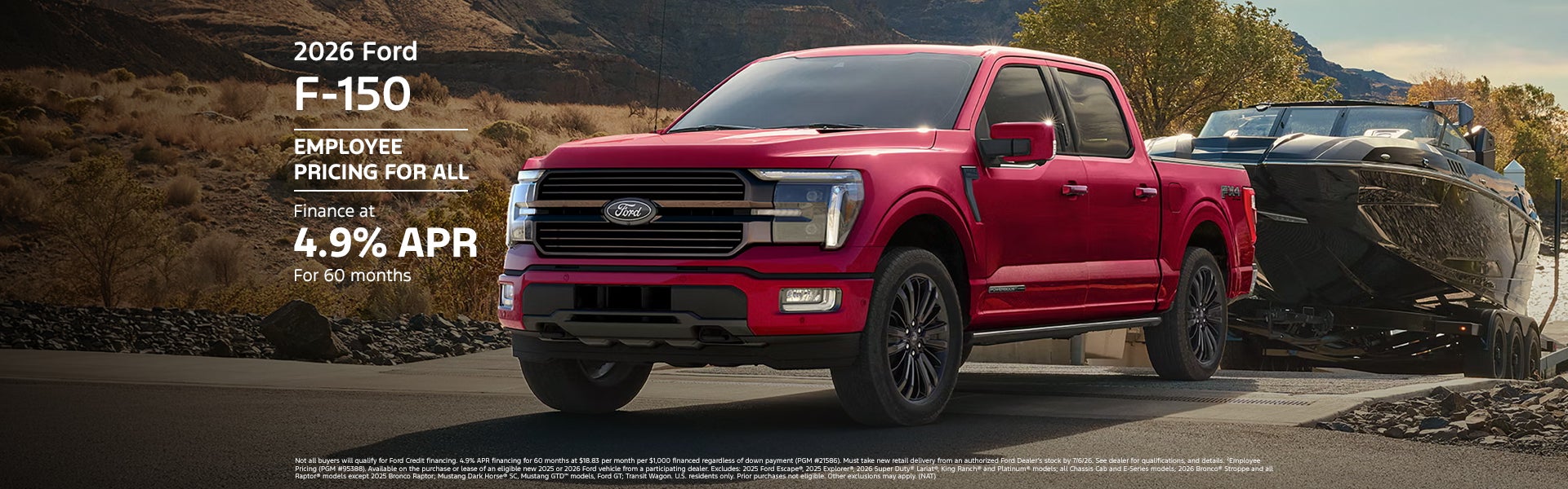 New 2026 Ford F-150