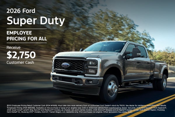 New 2026 Ford Super Duty