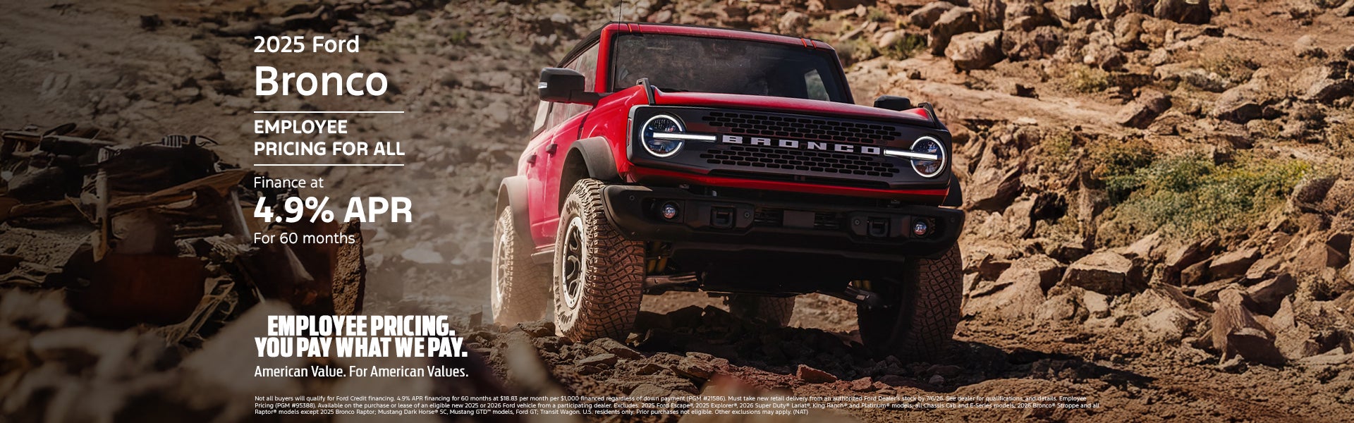 New 2025 Ford Bronco