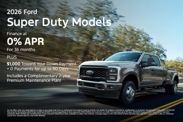 New 2026 Ford Super Duty