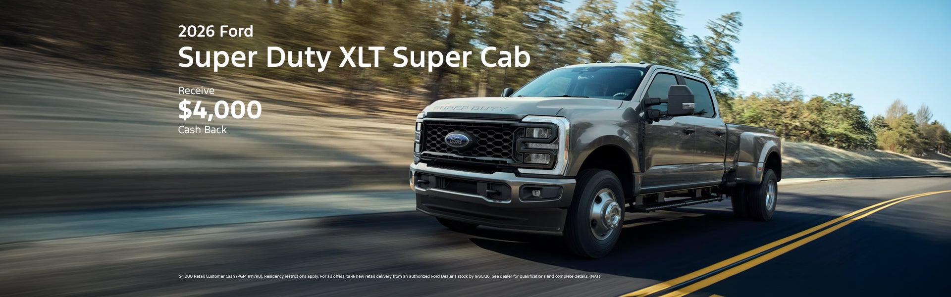 New 2026 Ford Super Duty XLT Super Cab
