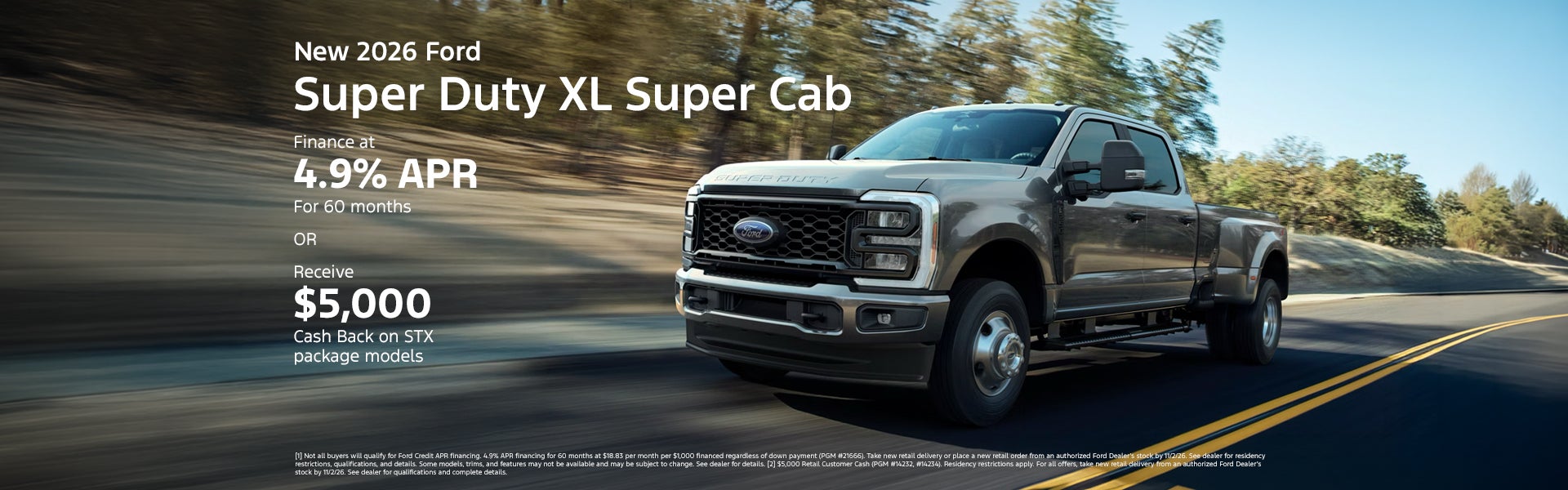 New 2026 Ford Super Duty XL Super Cab