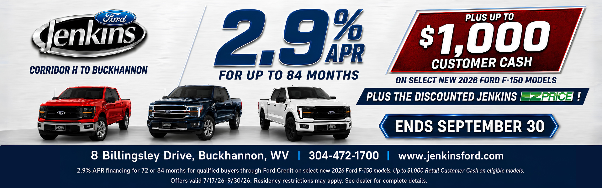 2.9% for 84 months 