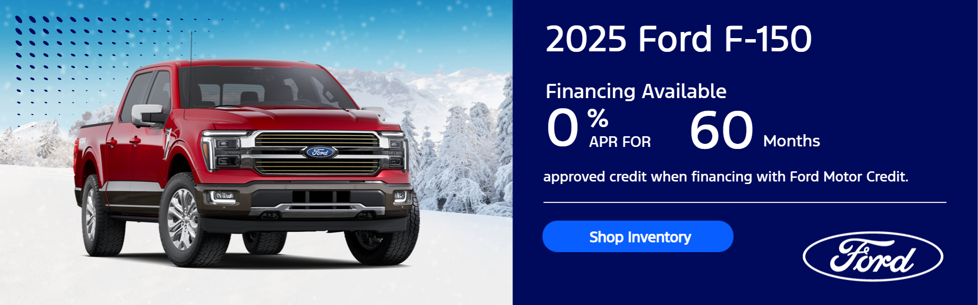 0% APR FOR 60 MONTHS